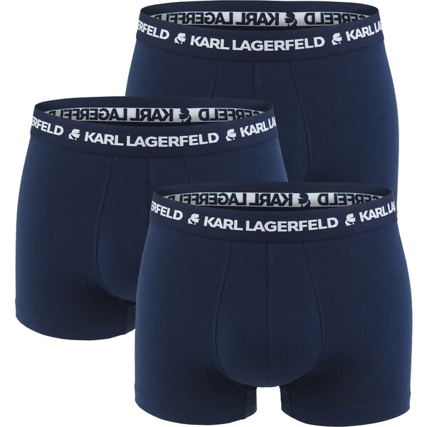 KARL LAGERFELD - boxerky 3PACK organic cotton KARL LAGERFELD navy 62335922