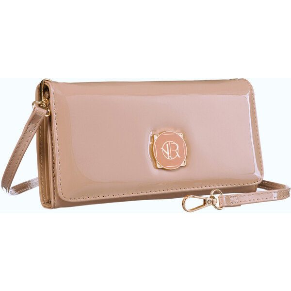 Béžová kabelka 2 v 1 s odnímateľným popruhom - Rovicky 66065868