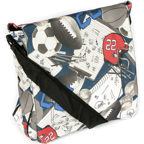 Dámska látková taška s chlopňou - Loren 66065560