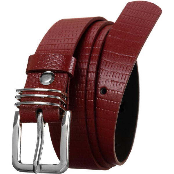 Originálny dámsky kožený opasok, vzor hadej kože - Rovicky 58385373