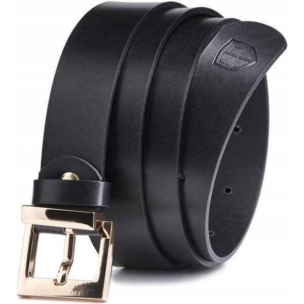 Minimalistický dámsky opasok so štvorcovou prackou - Peterson 58385666