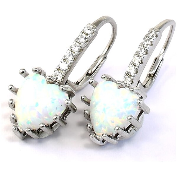 Strieborné náušnice Glare 636 59522731