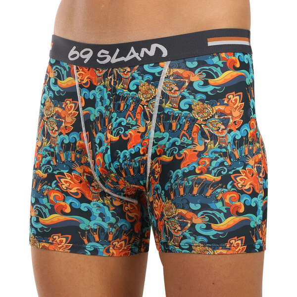 Pánske boxerky 69SLAM fit FIRE DANCE DYLAN (MBYFRD-PO) 59528201