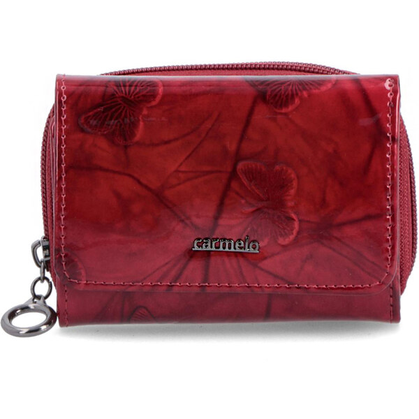 Dámska kožená peňaženka Carmelo červená 2105 M CV 23080009