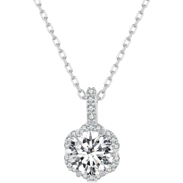 Olivie Strieborný náhrdelník 1ct 6,5mm MOISSANITE 9179 59681013
