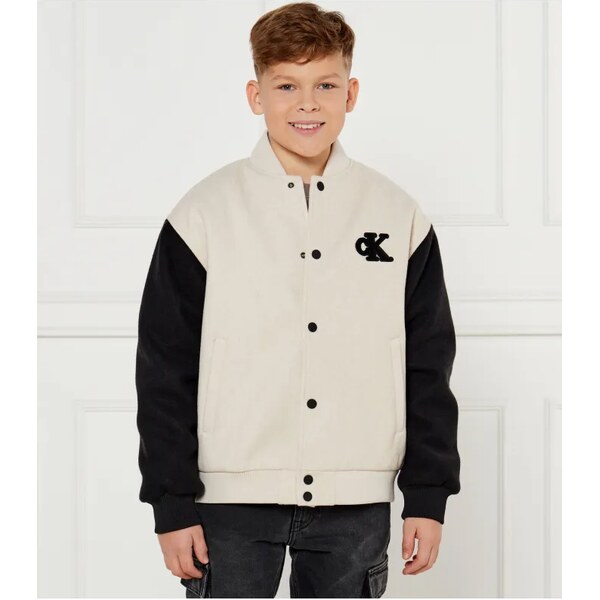 Calvin Klein Jeans Bunda bomberka HEATHER | Regular Fit 59521734