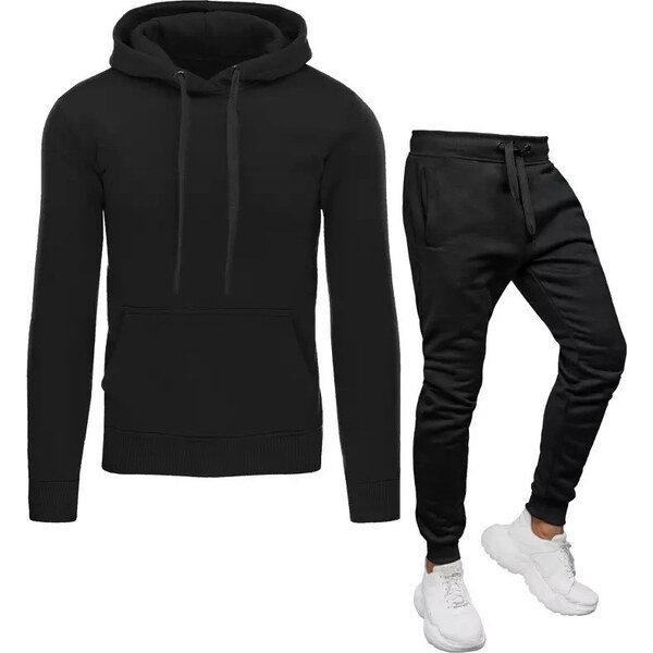 BASIC Čierna pánska tepláková súprava AX0383z 41130695