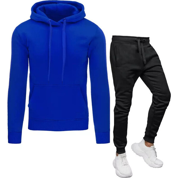 BASIC Modro-čierna pánska tepláková súprava AX0629z 41130696