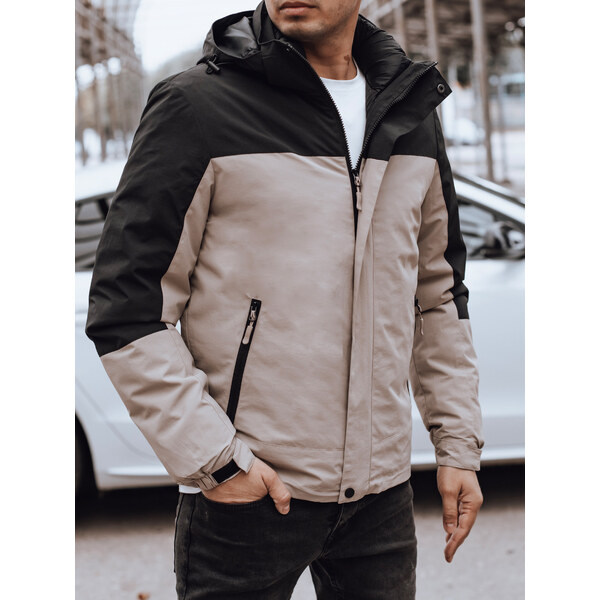 Pánska zimná bunda s kapucňou Dstreet TX4896 - výpredaj 66362490