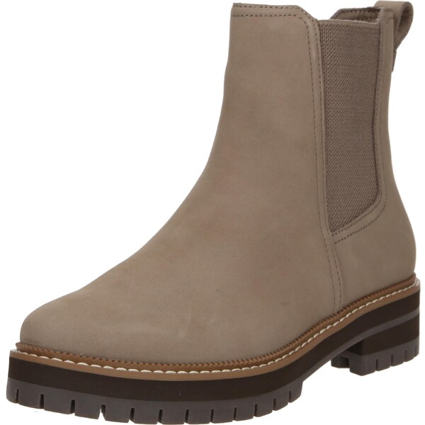 TOMS Chelsea čižmy BENNET tmavobéžová 60252636