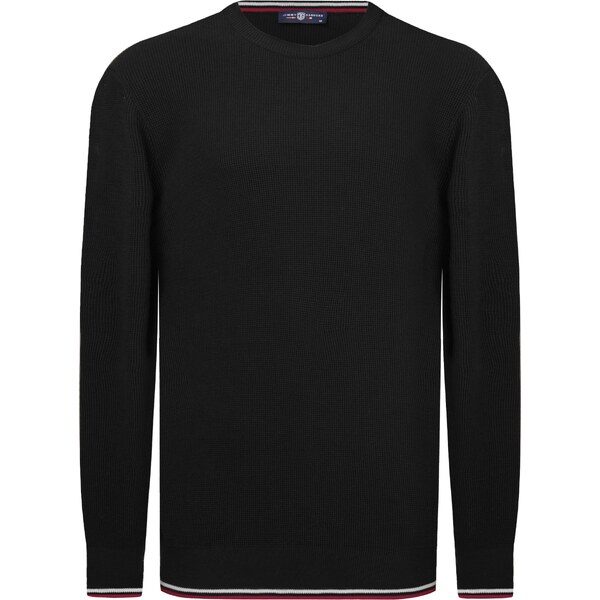 Jimmy Sanders Sveter krvavo červená / čierna / biela 59644742