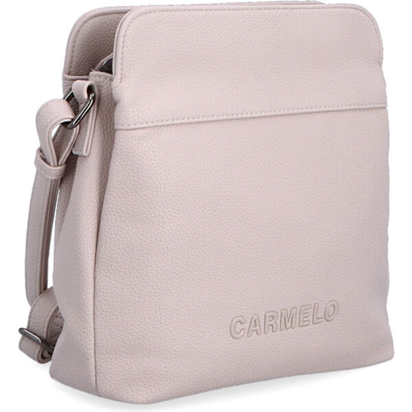 Kabelka zo syntetickej kože crossbody Carmelo lila 4273 LI 64020335