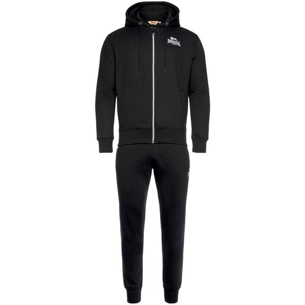 LONSDALE Tréningový komplet ROTTINGDEAN čierna / biela 64426736