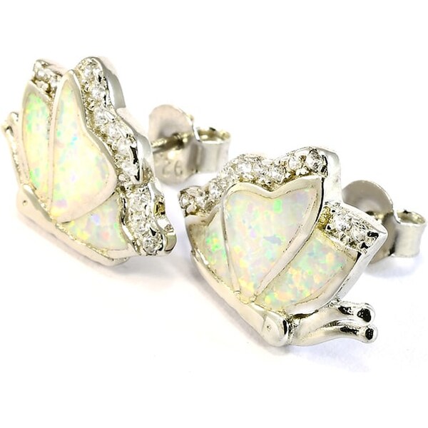 Strieborné náušnice Glare 651 59668960