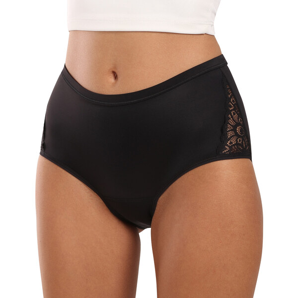Menstruačné nohavičky Maidenform Moderate hipster čierné (DMLBSM XBK) 59680936