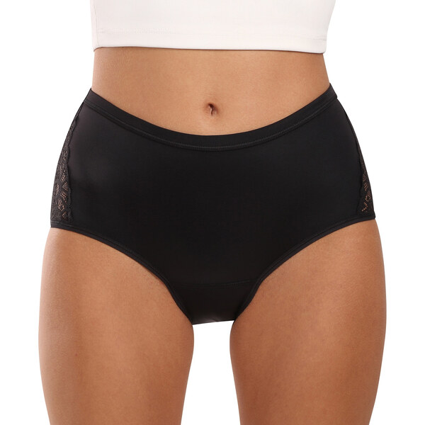 Menštruačné nohavičky Maidenform Moderate hipster black (DMLBSM XBK) 64014785