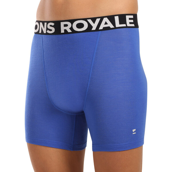Pánske boxerky Mons Royale merino modré (100088-1169-788) 59687356