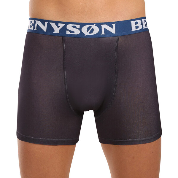 5PACK pánske boxerky Benysøn čierné (7124) 59687360