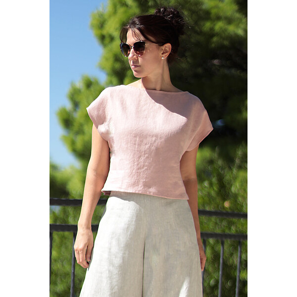 Lotika Linen České ľanové tričko 63334345