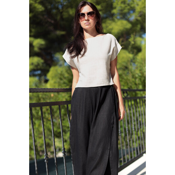 Lotika Linen České ľanové tričko 63334348