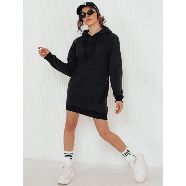 Dámske mikinové šaty TIMMY tmavomodré Dstreet EY1930 65504382