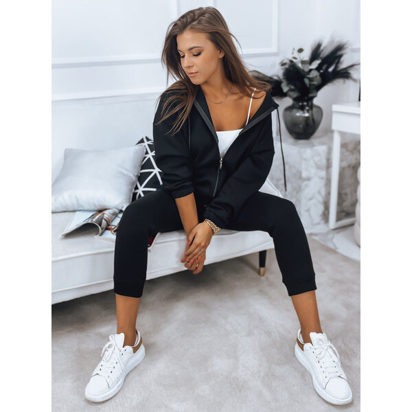 Dámsky teplákový súprav AMILIA PREMIUM čierny Dstreet 50649763