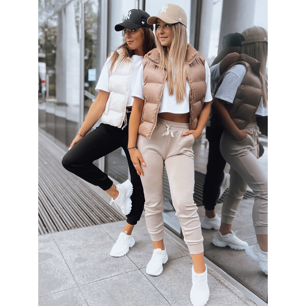 Dámske teplákové nohavice MORELO Farba béžová DSTREET 50676975