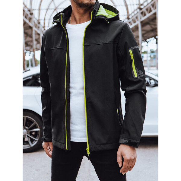Pánska bunda softshell Farba zelená DSTREET TX4471 67074555