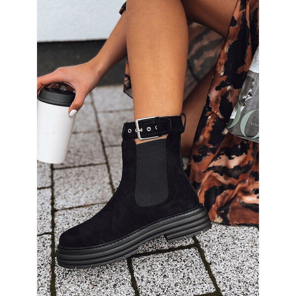 Dámske čižmy MADDEN Farba čierna DSTREET 59905019