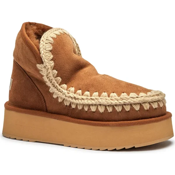 MOU Snehule Mini Eskimo Platform | vlna | semiš 66392641