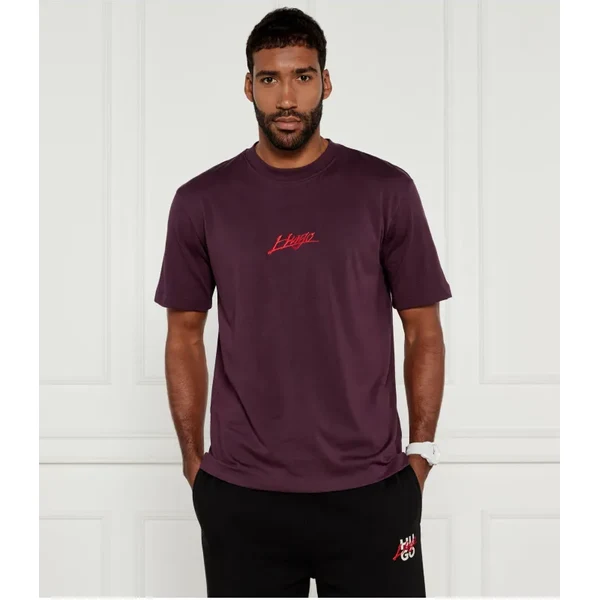 HUGO Tričko Dlogotee | Loose fit 59672853