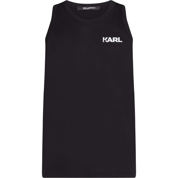 Karl Lagerfeld Tričko čierna / biela 59703156