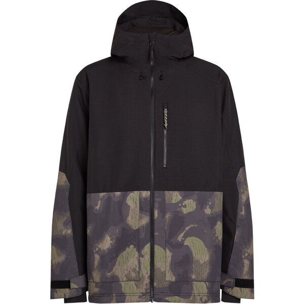 ONEILL Outdoorová bunda olivová / fialová / čierna 59703471