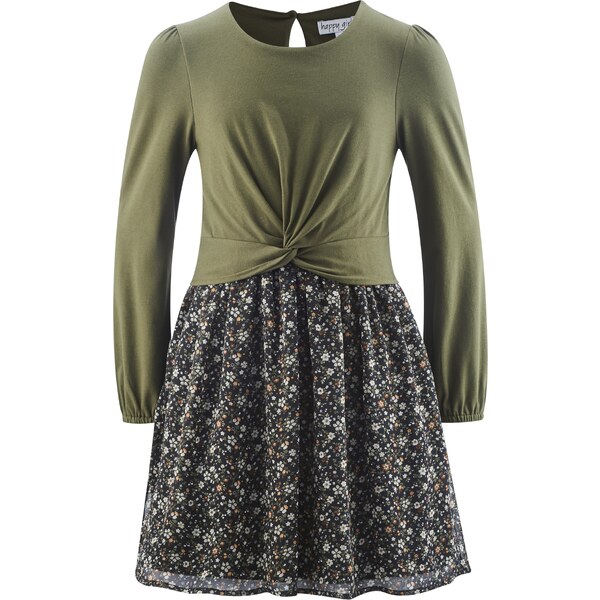 happy girls Šaty hnedá / olivová / čierna / biela 60868294