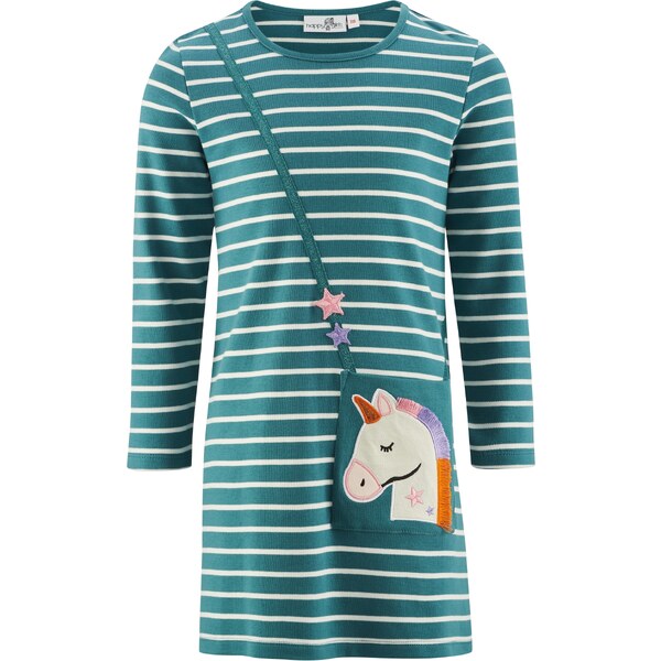 happy girls Šaty smaragdová / tmavooranžová / ružová / biela 60868312