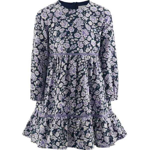 happy girls Šaty modrozelená / levanduľová / šedobiela 60868335