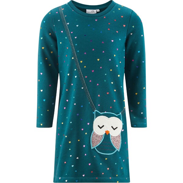 happy girls Šaty svetlomodrá / zlatá / smaragdová / biela 61944433