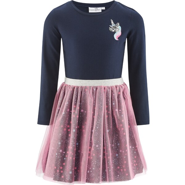 happy girls Šaty námornícka modrá / tyrkysová / ružová / strieborná 60868354