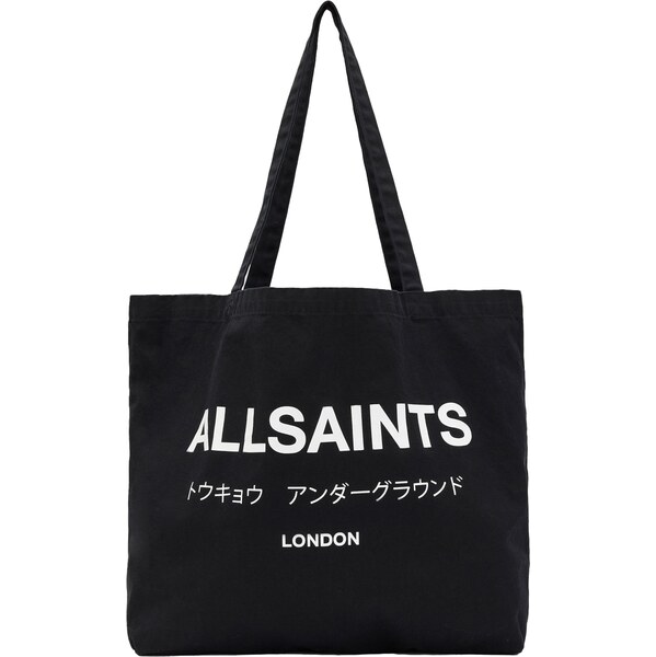 AllSaints Shopper UNDERGROUND čierna / šedobiela 59703224