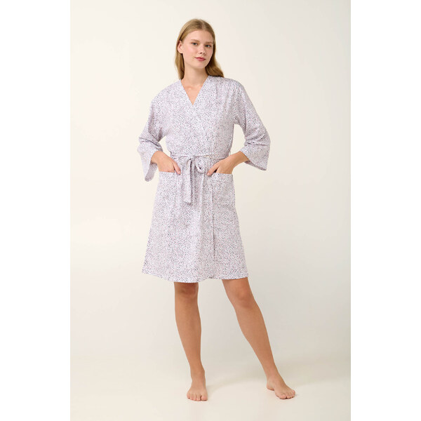 Vamp - Bavlnený župan s potlačou zvierat 20943 - Vamp 59701013