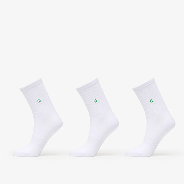 Queens Essential Short Crew Socks 3-Pack White 36-38 59716765