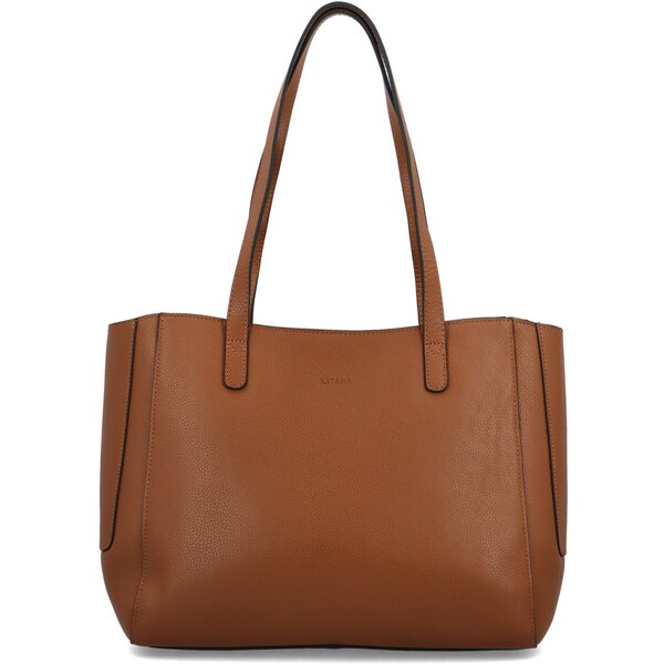 Dámska kožená kabelka cez rameno hnedá - Katana Laima hnedá 59775254