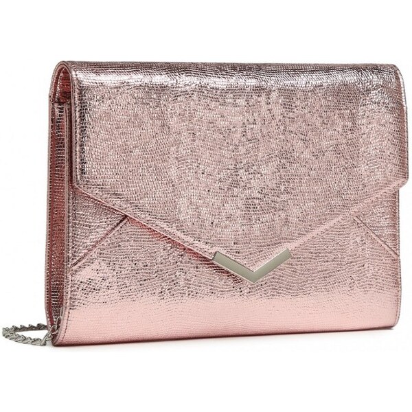 Konofactory Ružová lakovaná spoločenská kabelka Gem 59717991