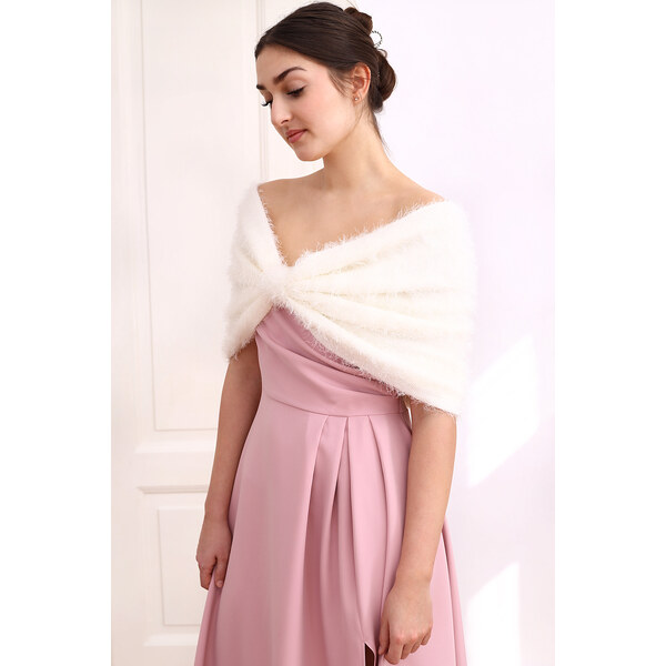 Glara Svadobný hrejivý šál - tunel 59718043