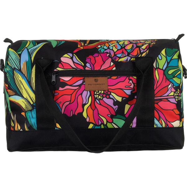 Peterson Priestranná športová/cestovná taška - farebné vzory TP-04 36365579