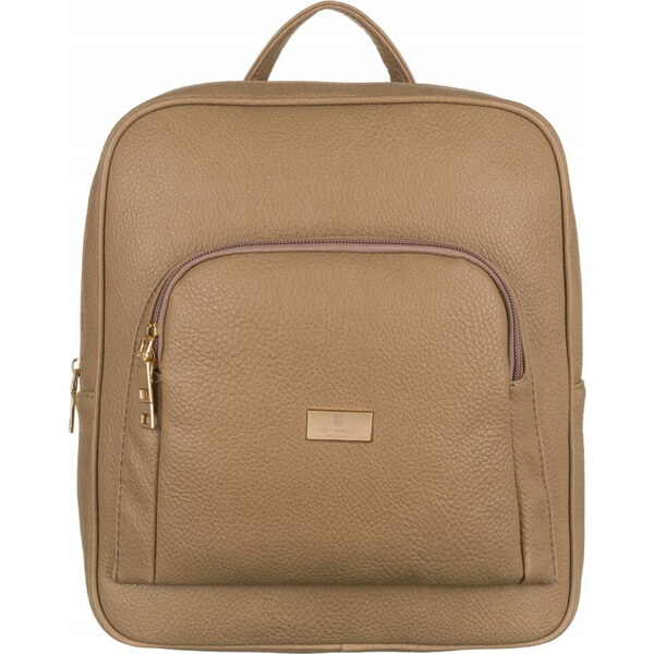 Peterson Tmavobéžový štýlový plecniak [DH] PTN PL-29601 47338349