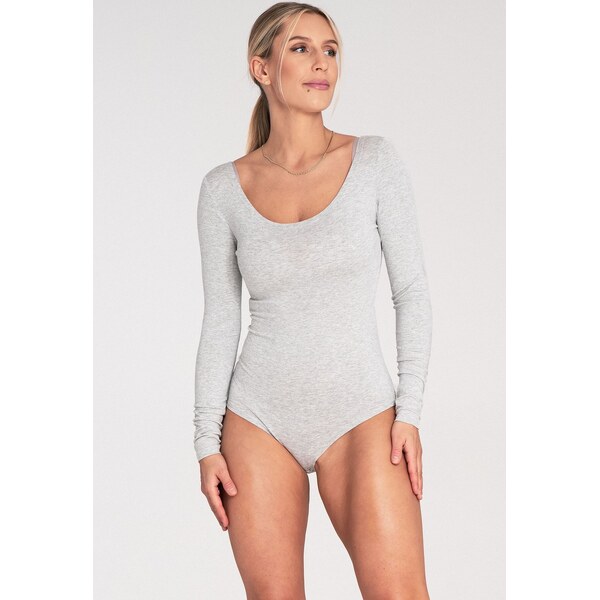 FIGL Svetlosivé klasické dámske body M1038 Grey 59720471