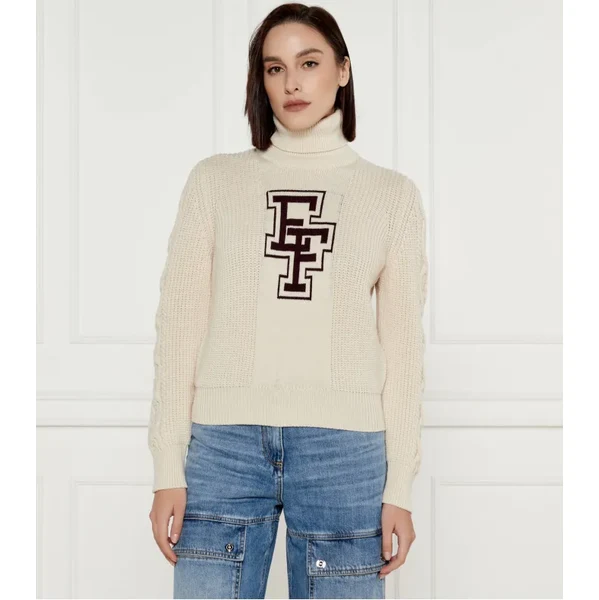 Elisabetta Franchi Vlnený rolák | Regular Fit 61359954