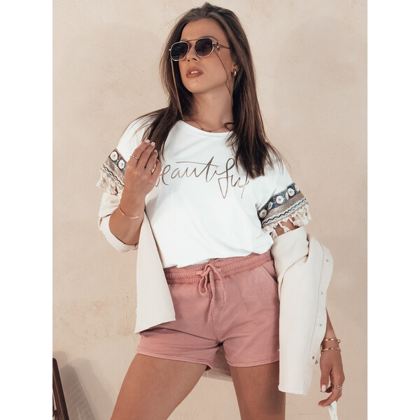 DStreet Dámske šortky CITYCHIC jasnoružové 52583250