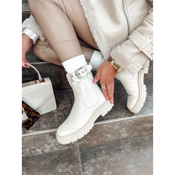 DStreet Dámske členkové topánky LUXIBOOTS na platforme 60160655